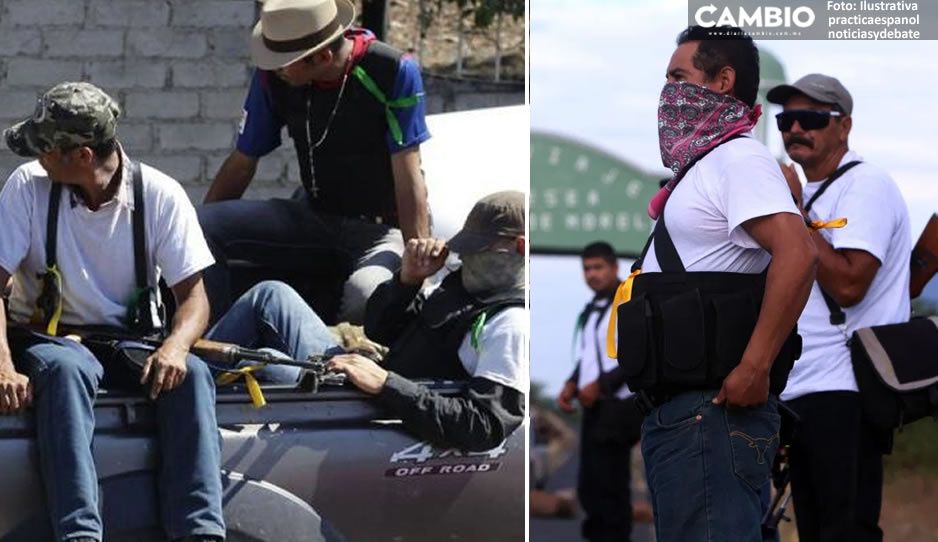 Crean grupos de autodefensas en San Baltazar Tetela ante la falta de seguridad del gobierno de Claudia