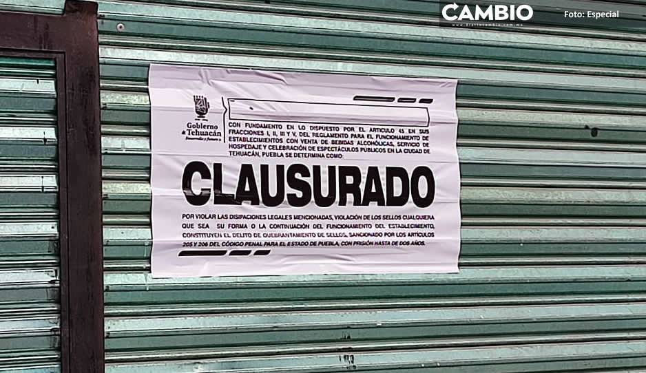 Ex edil de Tehuacán Artemio Caballero entregó permiso de bares a familiares de regidores