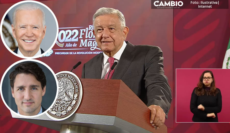 AMLO anuncia visita de Joe Biden y Justin Trudeau a México para enero de 2023