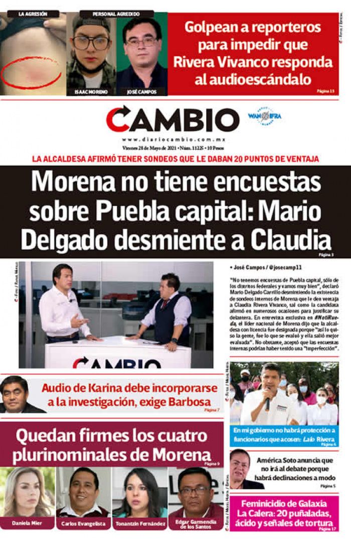Morena no tiene encuestas sobre Puebla capital: Mario Delgado desmiente a Claudia