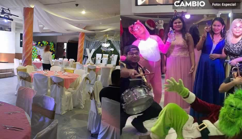 Invitados plantan a quinceañera en fiesta, se hace viral y termina con gran festejo