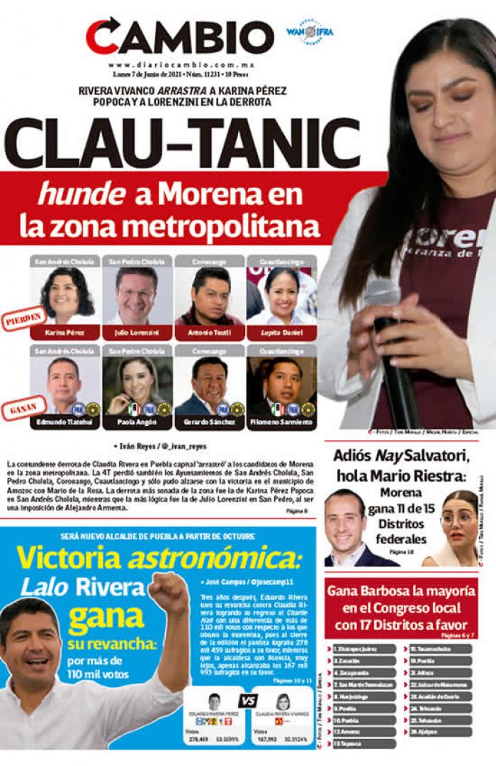 CLAU-TANIC hunde a Morena en la zona metropolitana