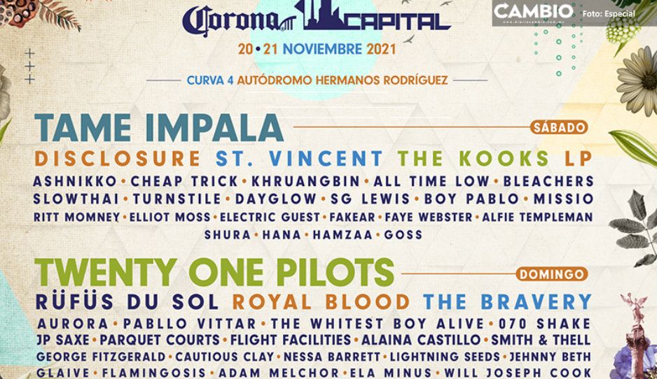 ¡Sí se armó! Conoce qué necesitas para poder ir al Corona Capital 2021