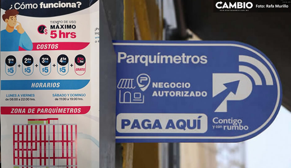 ¡Se les acabó el 20! Próxima semana la primera hora de parquímetros ya no será gratis (VIDEO)