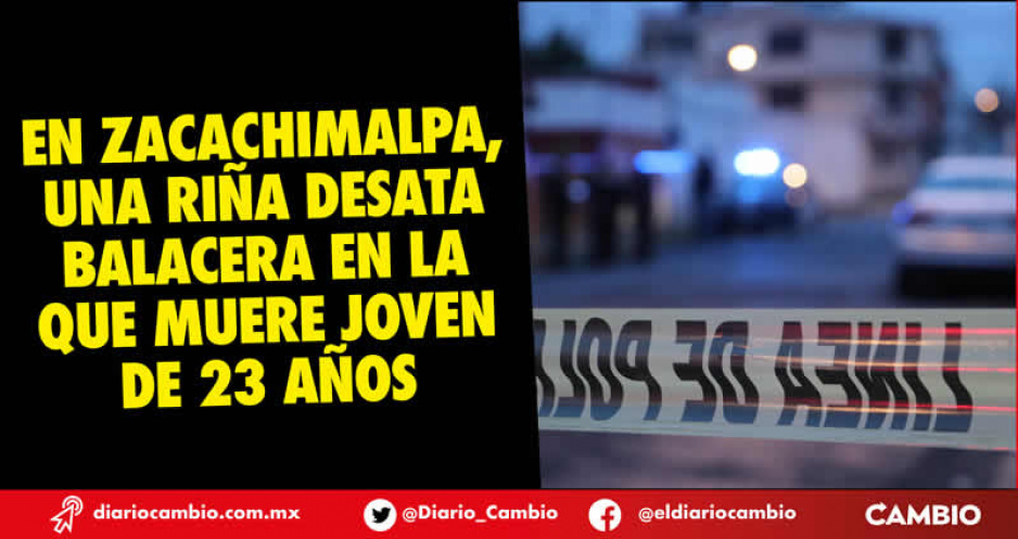 Matan de dos disparos en la frente a joven de 23 años en Zacachimalpa