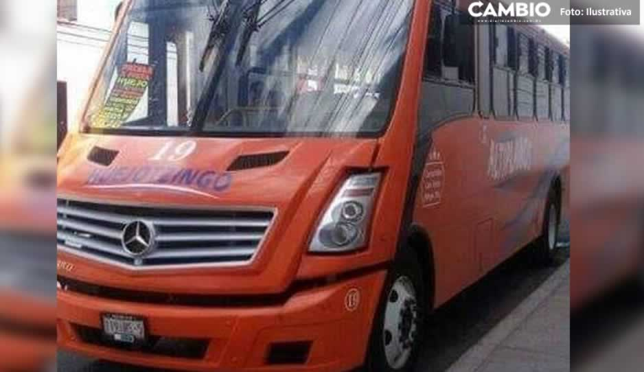 A punta de pistola asaltan a pasajeros de la ruta Altiplanos en Parque Finsa