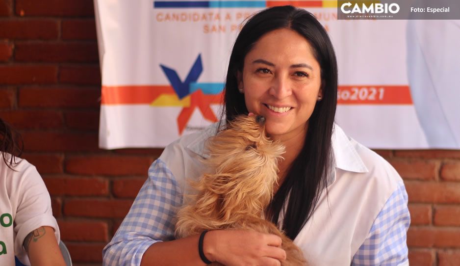 Propone Ana Cristina Ruiz una clínica de bienestar animal para San Pedro Cholula