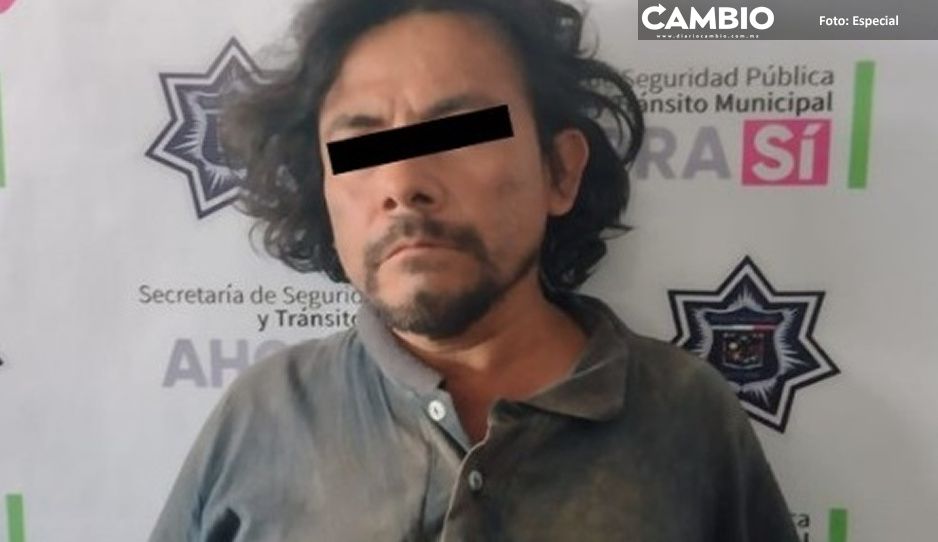 Detienen a presunto violador de niña de 6 añitos en Xicotepec