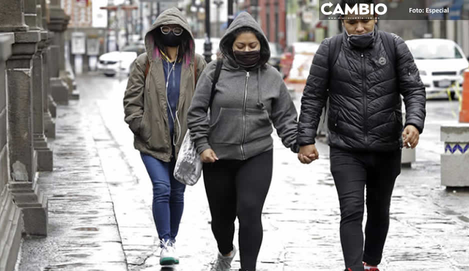 ¡Saca el cobertor de tigre! Frente frío ocasionará bajas temperaturas en Puebla