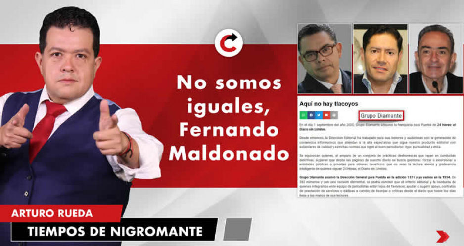 No somos iguales, Fernando Maldonado