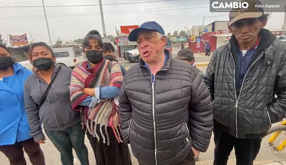 Locatarios enfurecen por operativo en casetas frente al penal de San Miguel (VIDEO)