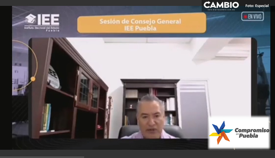Confirma IEE desaparición de Compromiso por Puebla como partido local (VIDEO)