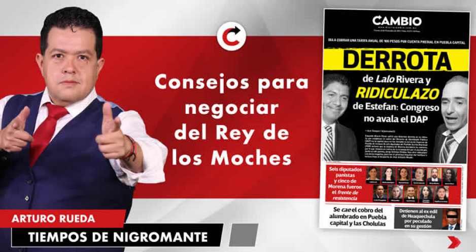 Consejos para negociar del Rey de los Moches