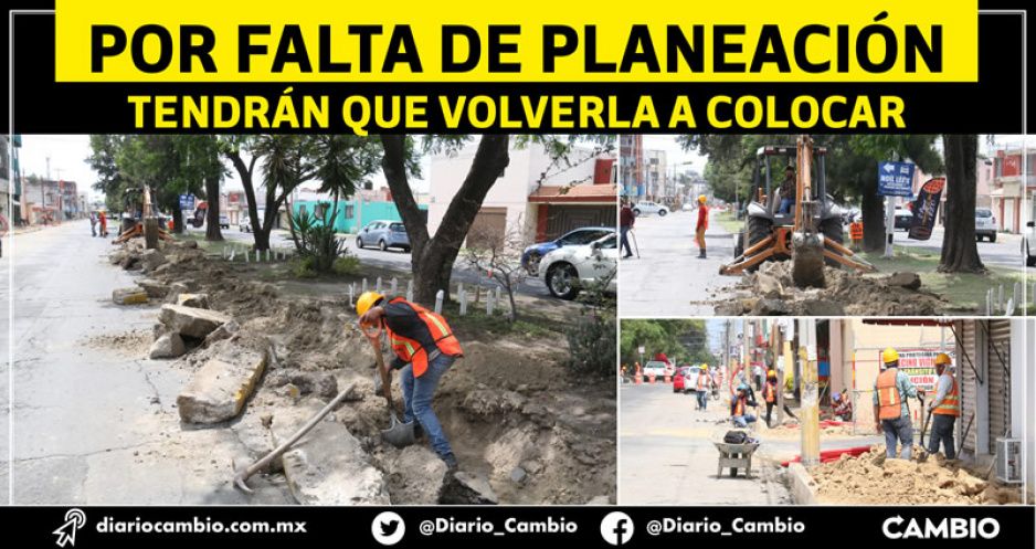 Tiran a la basura 5.2 millones al destruir ciclopista de Circunvalación (FOTOS Y VIDEO)