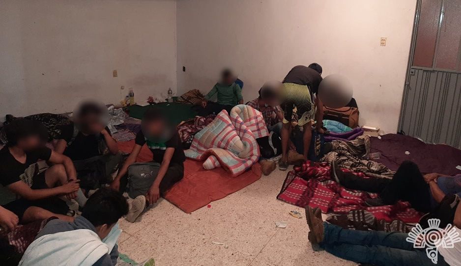 VIDEO: Hallan bodega con 240 de indocumentados en Bosques de Manzanilla