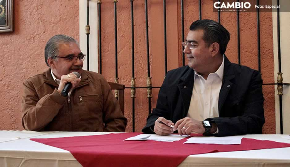 López Angulo aplaude designación de Sergio Salomón como gobernador de Puebla