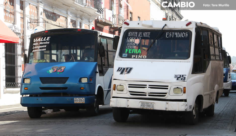 Reubicación de rutas del Centro Histórico generará inseguridad: concesionarios (FOTOS)