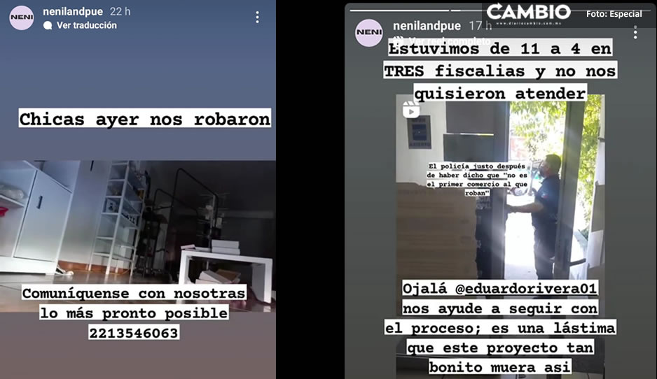 Neniland sufre robo y tres emprendedoras pierden toda su inversión