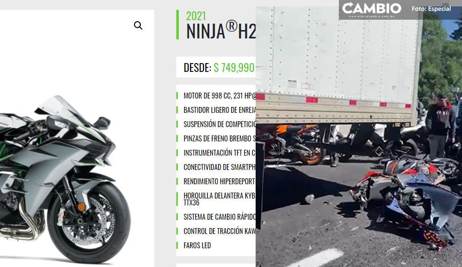 Las costosas motos con las que se mataron en la México-Cuernavaca