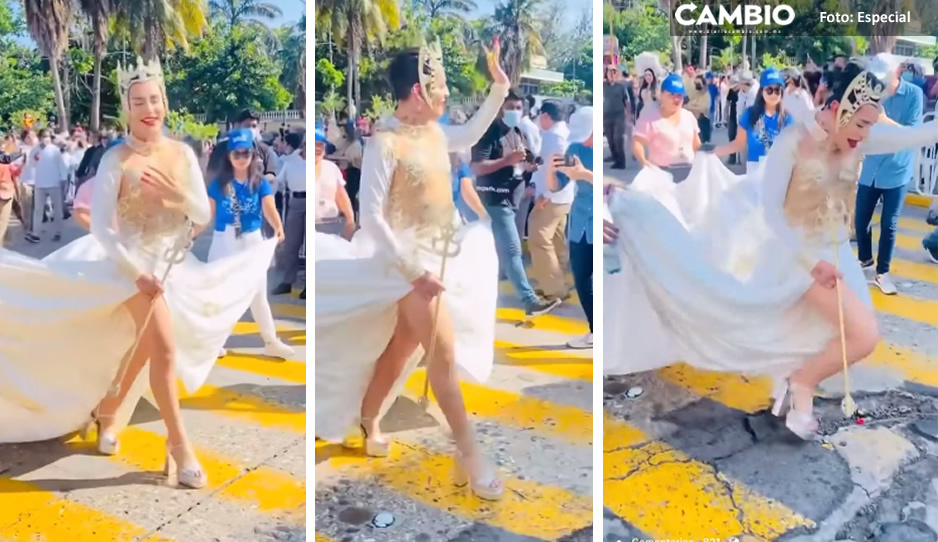 Papi Kunno casi se da el golpazo de su vida (VIDEO)