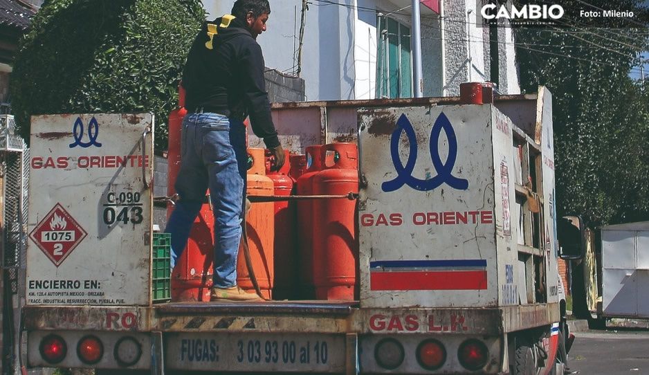 A punto de llegar a 500 pesos el tanque de gas de 20 lt.... en diciembre estaba en 400