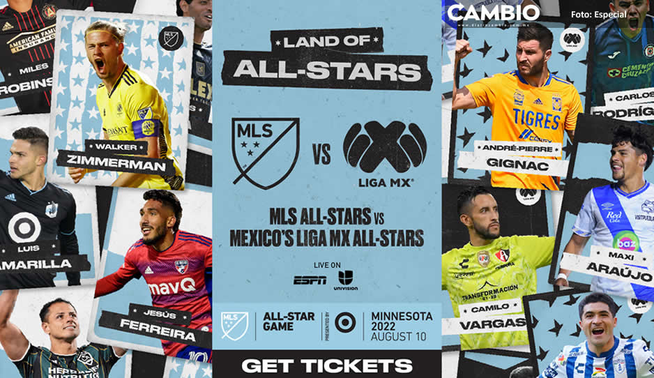 Jugadores del Club Puebla se quedan fuera del MLS All Star Game