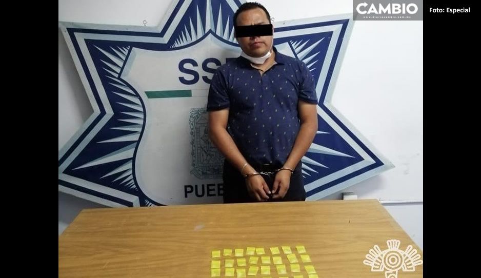 El Chaparro era distribuidor de droga en Cuautlancingo ¡Ya fue detenido!