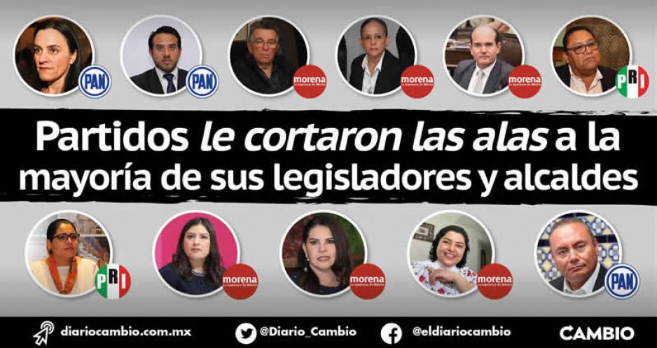 Reelección acotada: sólo la buscan 7 de 41 diputados y 53 de 217 presidentes municipales