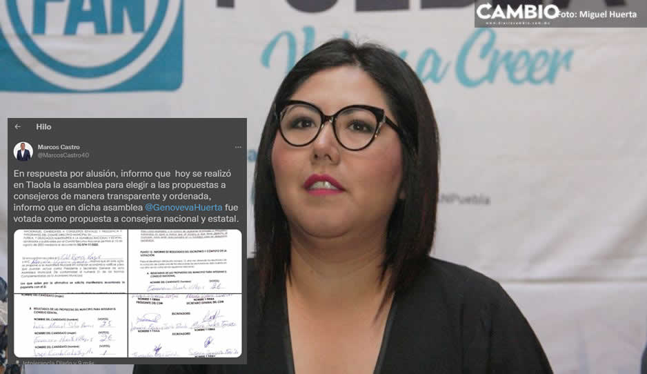La asamblea municipal de Tlaola se llevó a cabo de forma transparente: Marcos Castro responde a Genoveva Huerta 