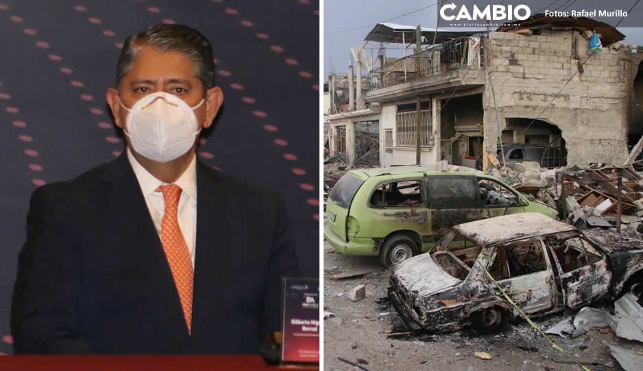 A casi un mes de la explosión sin detenidos, pero la investigación va muy bien, dice el fiscal Higuera (FOTOS Y VIDEOS)