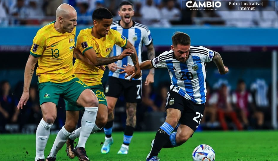 ¡La tuvo difícil! Argentina derrota a Australia y clasifica a los cuartos de final de Qatar 2022