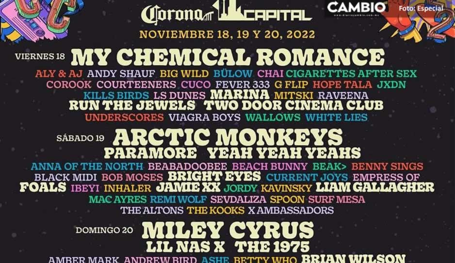 Revelan los precios y cartelera del Corona Capital 2022; aquí todos los detalles del festival