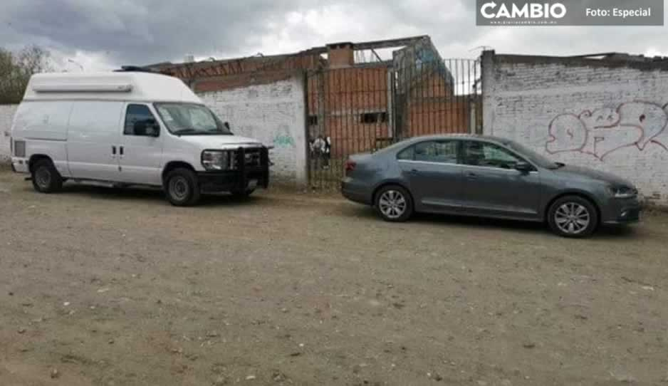 Hallan cadáver de un hombre dentro de una construcción en Momoxpan