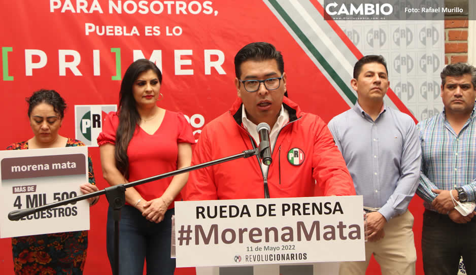 Néstor Camarillo pide no culpar a partidos por detención del edil de Acatlán de Osorio (FOTOS Y VIDEO)