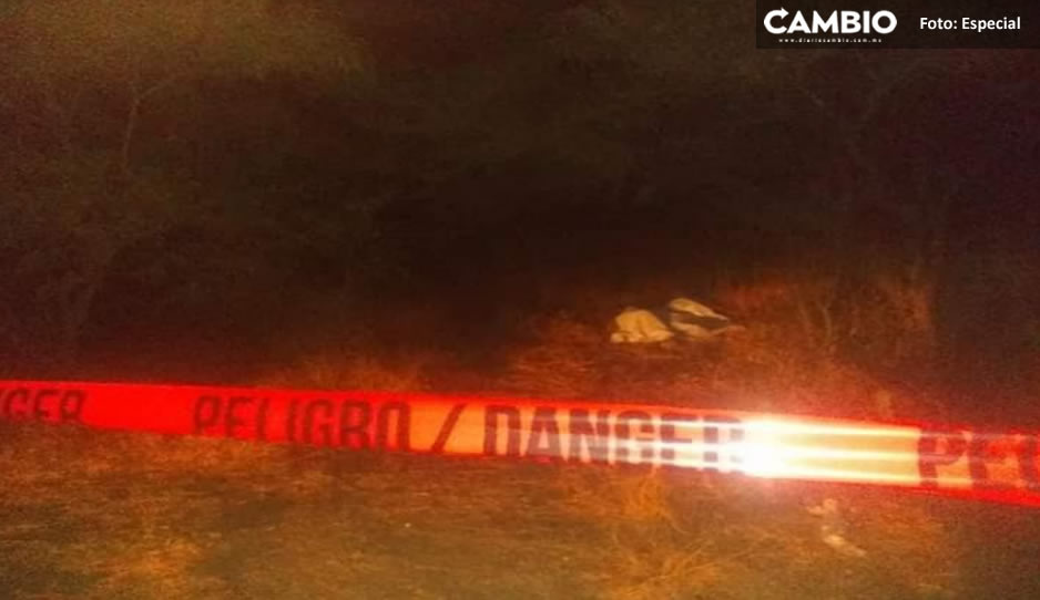 Hallan cadáver de Carlos, reportado como desaparecido en terrenos baldíos de Ajalpan
