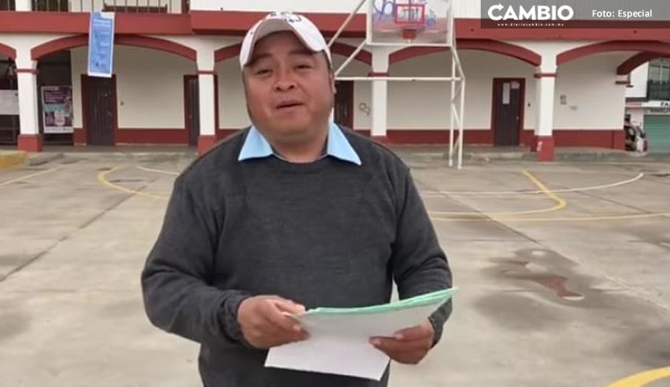 Pepe Cinto estafó 10 mil pesos a candidatos para la presidencia de Santa María Zacatepec