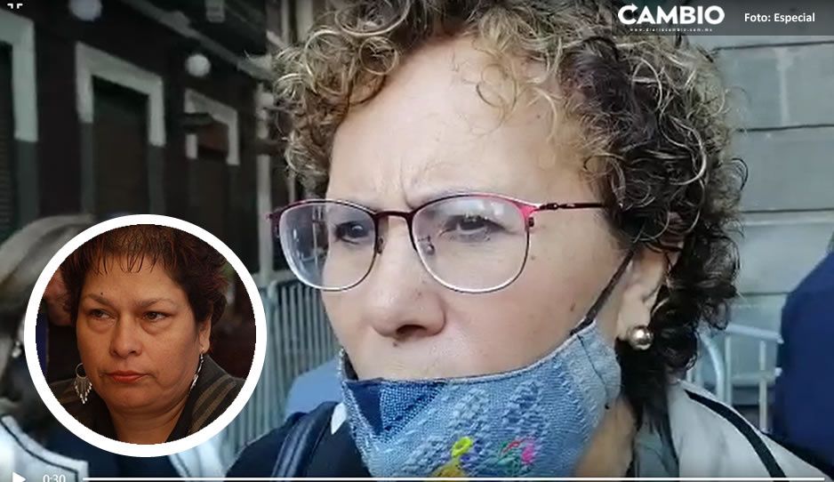 Bertha Luján &#039;destapa&#039; a la mamá de Claudia para ir por la dirigencia de Morena en Puebla (VIDEO)