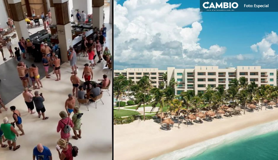 Se desata balacera entre narcomenudistas en hotel de Cancún; hay dos muertos (VIDEO)