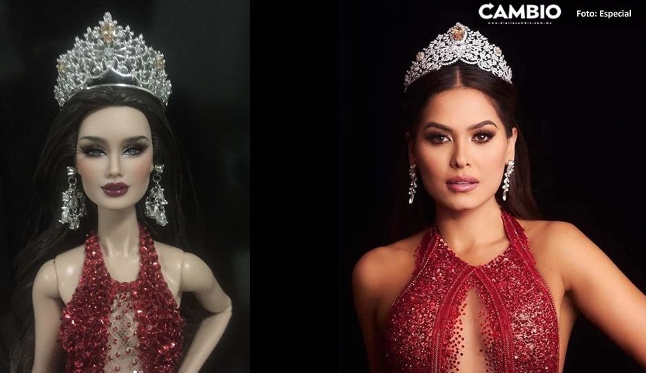 Crean la muñeca de Andrea Meza, Miss Universo; señalan a la diseñadora de racista (FOTO)