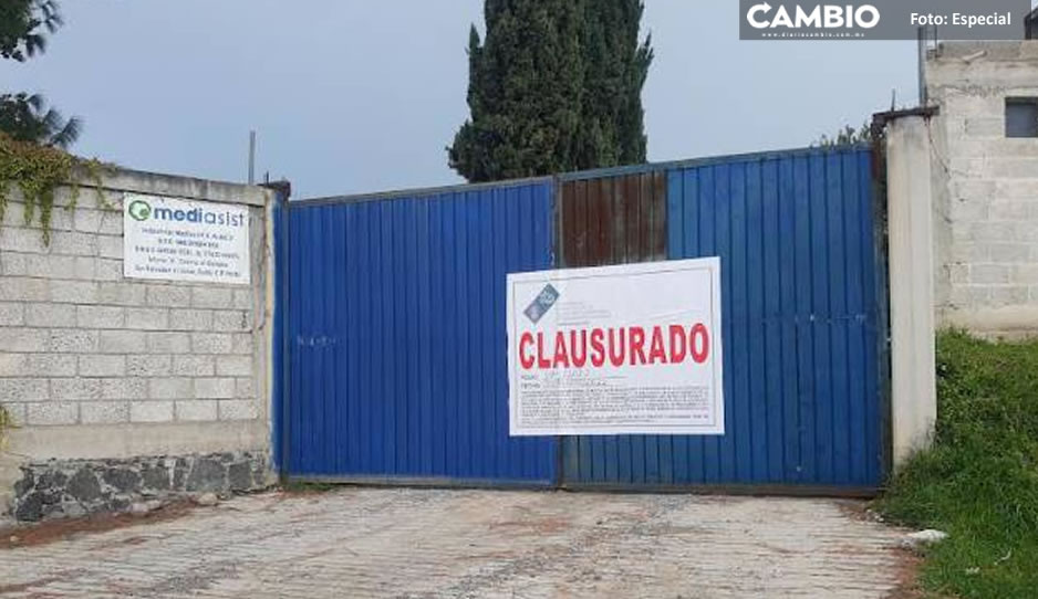 Clausuran empresa textil tras realizar descargas ilegales al río Acotzala en El Verde