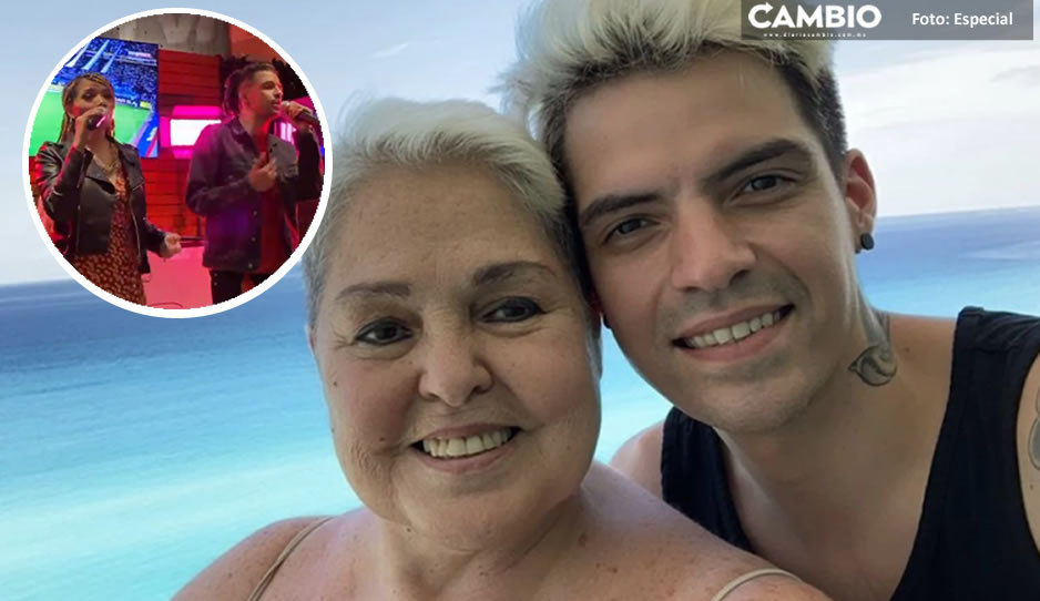 Hijo menor de Lupita D’Alessio se gana la vida cantando en un mini bar (VIDEO)