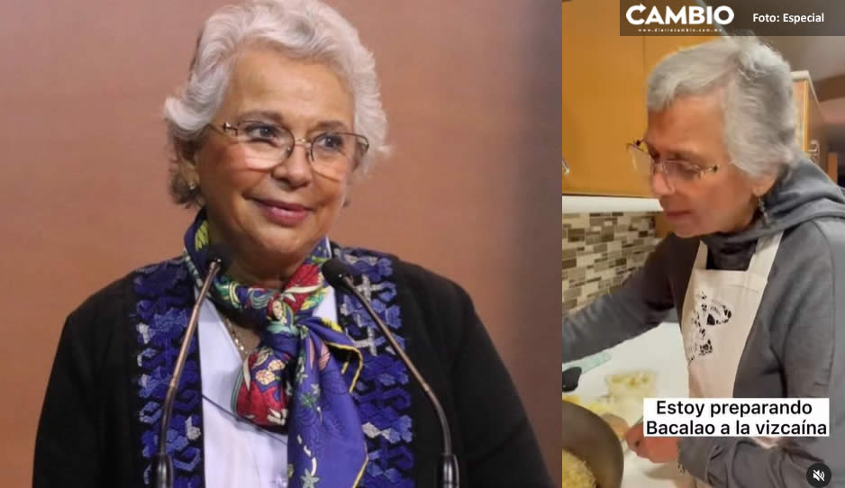 Del Senado a la cocina: Olga Sánchez revela su receta de Bacalao a la Vizcaína