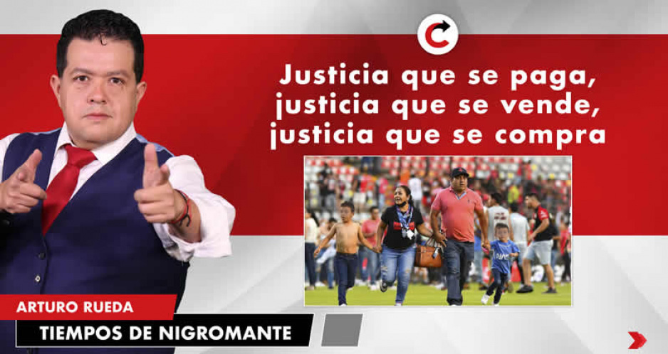 Justicia que se paga, justicia que se vende, justicia que se compra