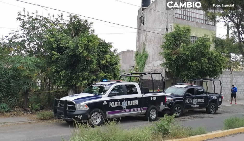 Hallan feto de 5 meses en terreno baldío de Tehuacán