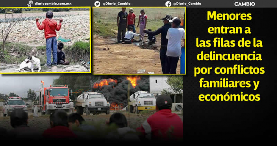 SSP ha detenido a 182 menores de edad por ser halconcitos del crimen organizado en Puebla (FOTOS)