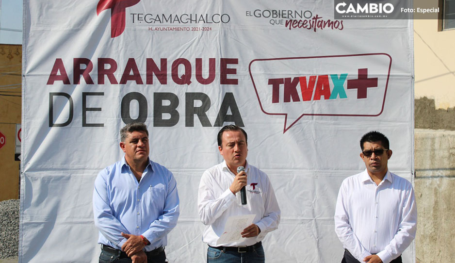 Mier Bañuelos arranca el proyecto de mejoramiento de la imagen urbana de Tecamachalco