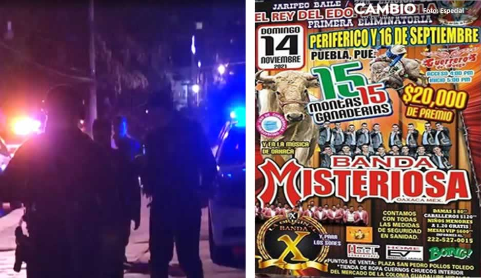 Baile-jaripeo termina en tragedia: apuñalan a padre e hijo en Granjas Puebla
