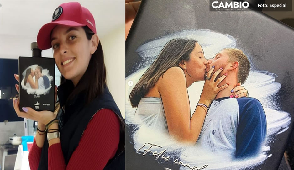 ¡Qué triste! Novia de Benito Rivers había creado botella de tequila para su cumpleaños (FOTO)