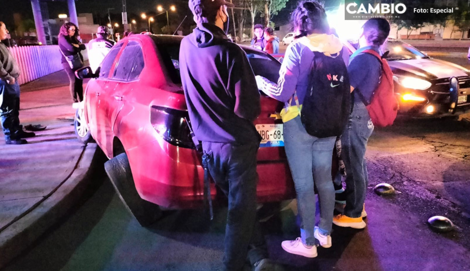Rápido y furioso choca y destroza su auto en Cruz del Sur