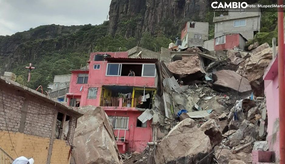 Derrumbe en el Cerro del Chiquihuite deja un muerto y al menos 10 desaparecidos (VIDEO)